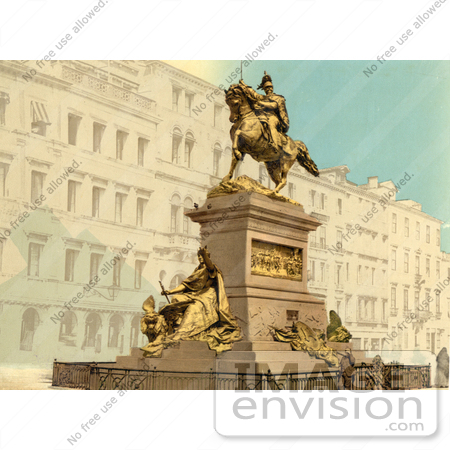 #11696 Picture of Equestrian Monument, Venice, Italy by JVPD