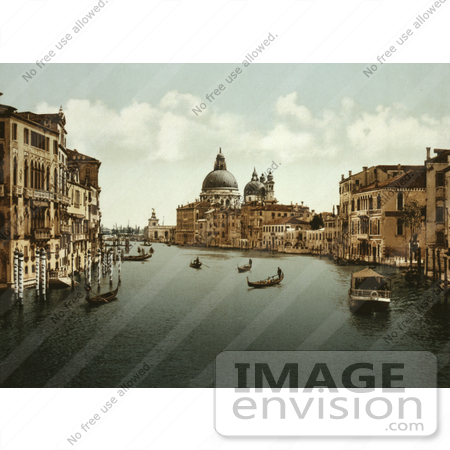 #11708 Picture of the Grand Canal, Venice, Italy by JVPD