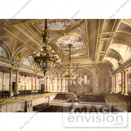 #11785 Picture of the Interior of the Grand Concert Hall in Zurich by JVPD
