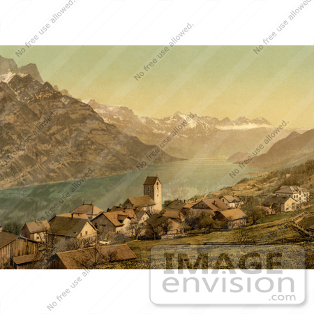 #11801 Picture of the Village of Obstalden, Switzerland by JVPD