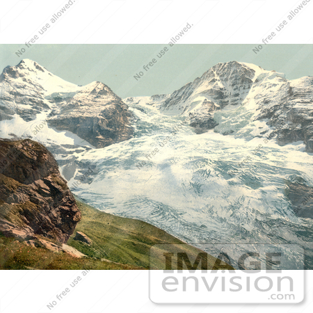#11821 Picture of Eiger Glacier in Switzerland by JVPD