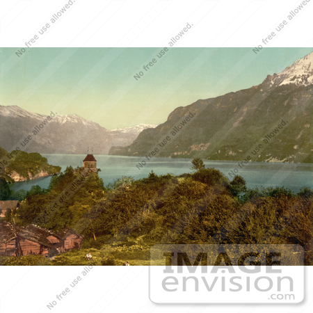 #11830 Picture of the Lake of Brienz in Switzerland by JVPD