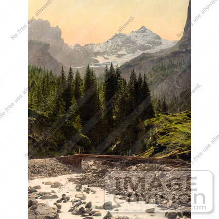 #11832 Picture of Rosenlaui Glacier in Switzerland by JVPD