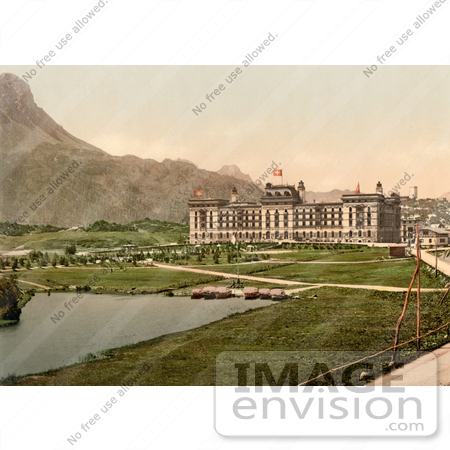 #11853 Picture of the Kursaal Hotel in Switzerland by JVPD