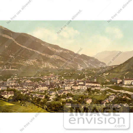 #11865 Picture of the Cityscape of Chur in Switzerland by JVPD