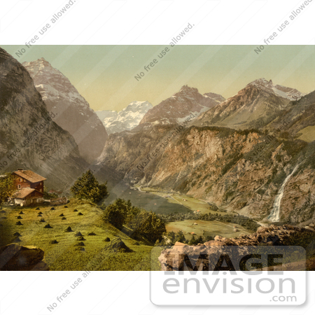 #11905 Picture of Todi and Schreienbach Mountains, Glarus, Switzerland by JVPD