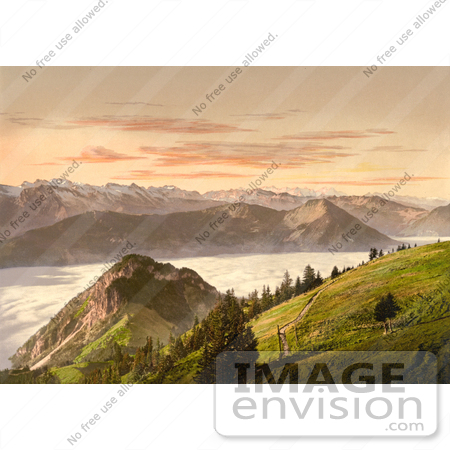 #11922 Picture of Rigi Scheidegg and Lake Lucerne, Rigi, Switzerland by JVPD