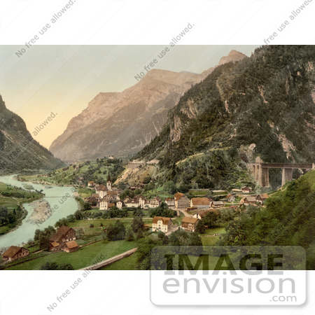 #11934 Picture of Amsteg, Switzerland by JVPD