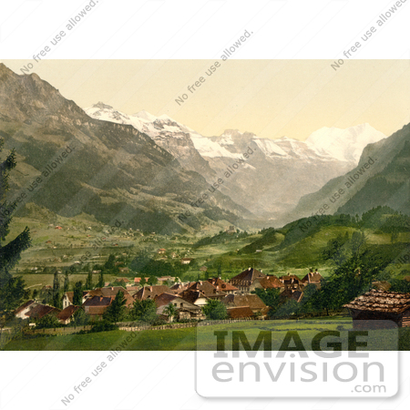 #11979 Picture of Frutigen, Bernese Oberland by JVPD
