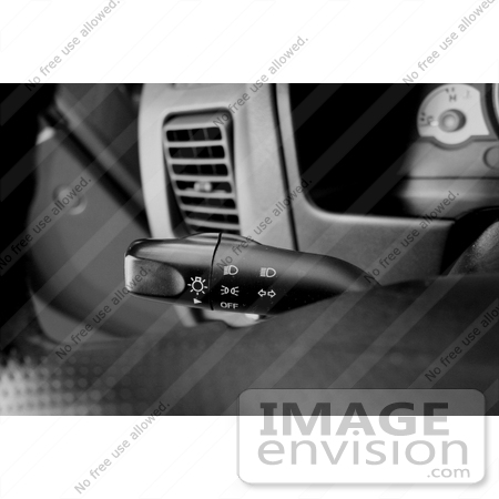 #12103 Picture of a Light Control in a Vehicle by Jamie Voetsch