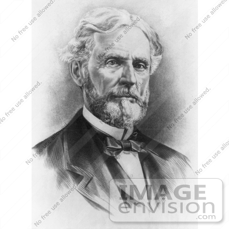 #12233 Picture of Jefferson Davis by JVPD