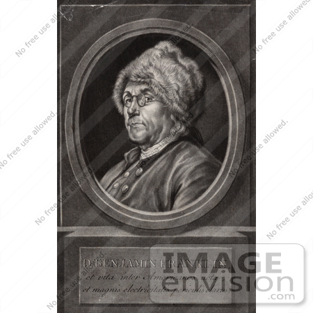 #12279 Picture of Benjamin Franklin Facing Left by JVPD