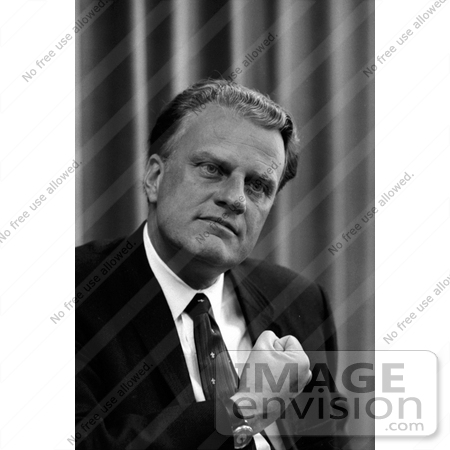 #12338 Picture of Billy Graham by JVPD