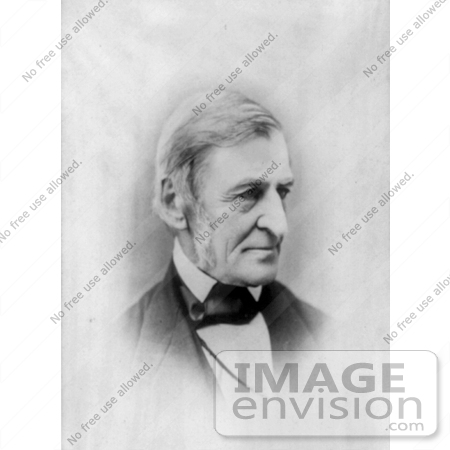 #12340 Picture of Ralph Waldo Emerson by JVPD