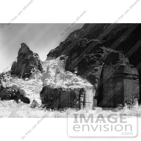 #12346 Picture of Tomb 70 at Petra by JVPD