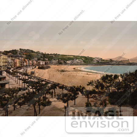 #12352 Picture of the Waterfront Village of Donostia-San Sebastian, Spain by JVPD
