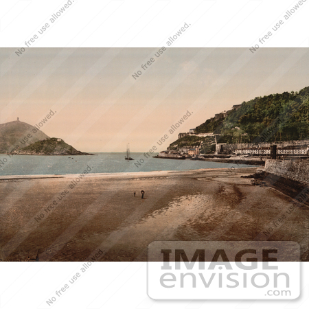 #12359 Picture of Donostia-San Sebastian on the Bay of Biscay, Spain by JVPD