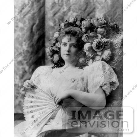 #12797 Picture of Helen Louise Leonard (Lillian Russell) by JVPD