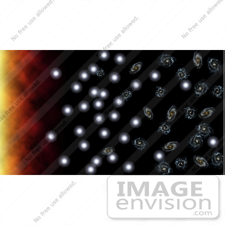 #1291 Stock Photo of Baby Galaxies in the Adult Universe by JVPD