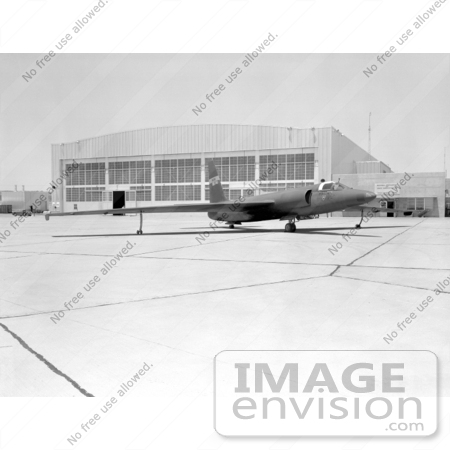 #1298 Black and White Photo of a U-2 Spy Plane With Fictitious NASA Markings by JVPD
