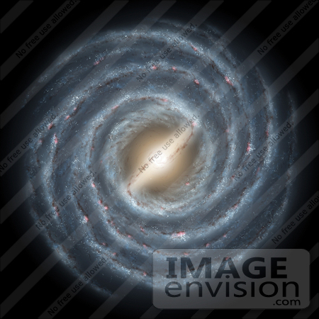 #1345 Photo of Spirals of the Milky Way Galaxy by JVPD
