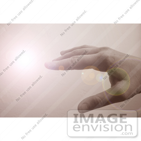 #135 Stock Photo of a Hand Reaching For an Orb by Jamie Voetsch