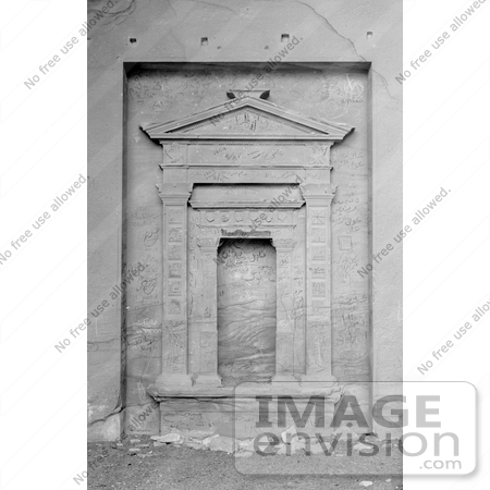 #13606 Picture of a Niche in Petra, Jordan by JVPD