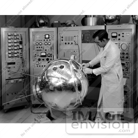 #1409 Photo of an Explorer XVII Satellite 01/01/1963 by JVPD