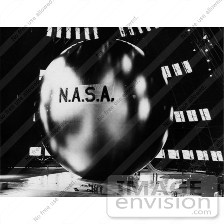 #1414 Photo of Echo, Passive Communications Satellite 08/12/1960 by JVPD