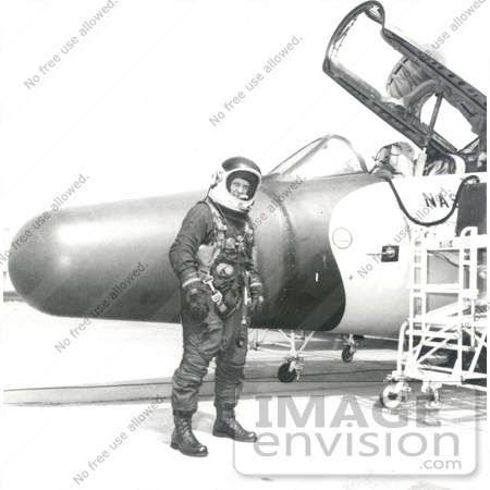 #1417 Photo of Kathryn Sullivan Sets Altitude Record 07/01/1979 by JVPD