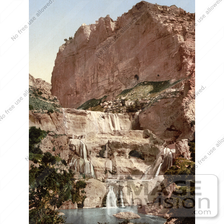 #14318 Picture of Waterfalls in the Cascades, Constantine, Algeria by JVPD
