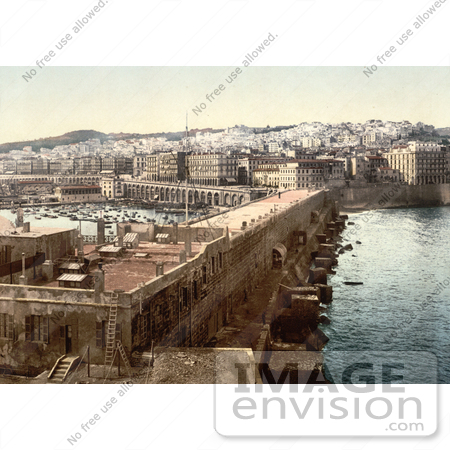 #14349 Picture of Harbor in Algiers, Algeria by JVPD