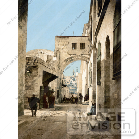 #14392 Picture of the Arch of Ecce Homo, Jerusalem by JVPD