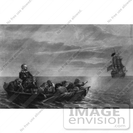 #1459 Henry Hudson Abandoned by His Crew by JVPD