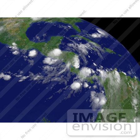 #15087 Picture of Tropical Depression Felix, Tegucigalpa, Honduras by JVPD