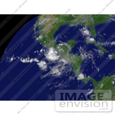#15346 Picture of Convective Activity Over the Gulf of Tehuantepec by JVPD