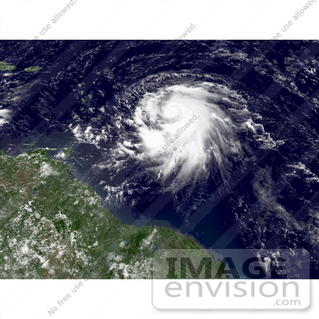 #15354 Picture of Hurricane Dean in the Atlantic Ocean by JVPD