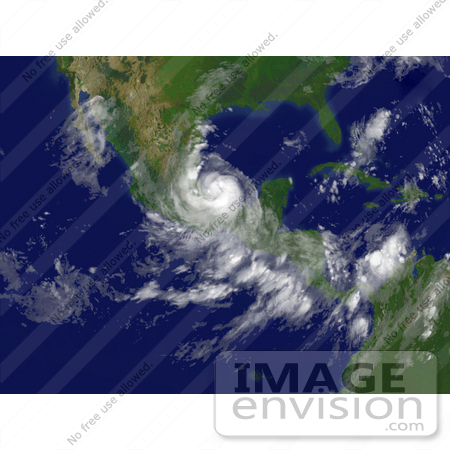 #15361 Picture of Hurricane Dean Near Tuxpan, Mexico by JVPD
