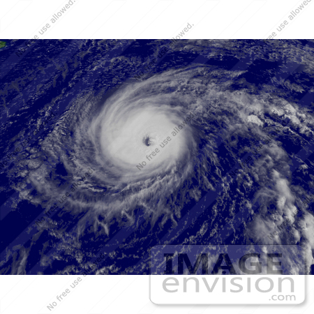#15365 Picture of the Eye of Hurricane Flossie by JVPD