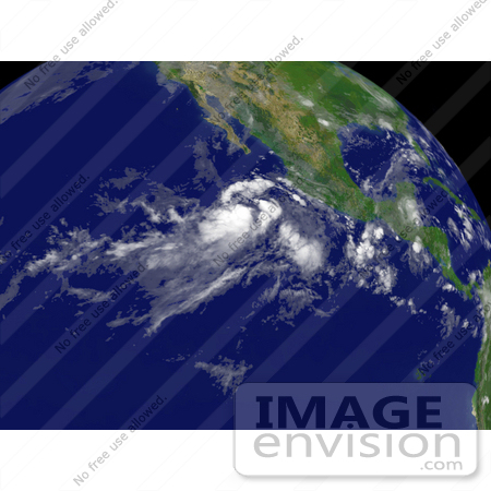 #15403 Picture of Tropical Storm Dalila to the West of Mexico by JVPD