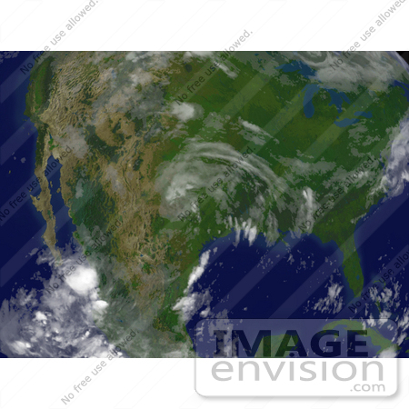 #15409 Picture of Tropical Depression Erin by JVPD