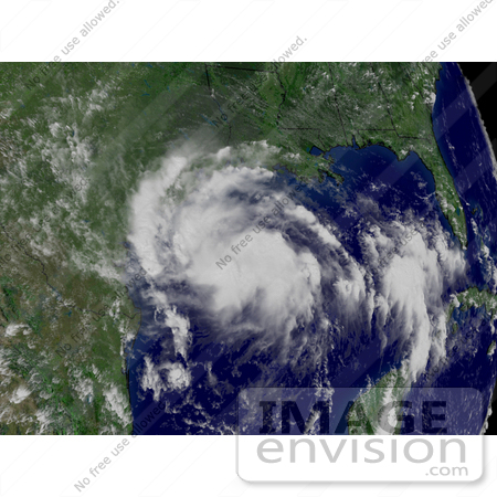 #15421 Stock Photo of Tropical Storm Erin by JVPD