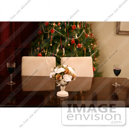 #1548 Table Setting at Christmas Time by Jamie Voetsch