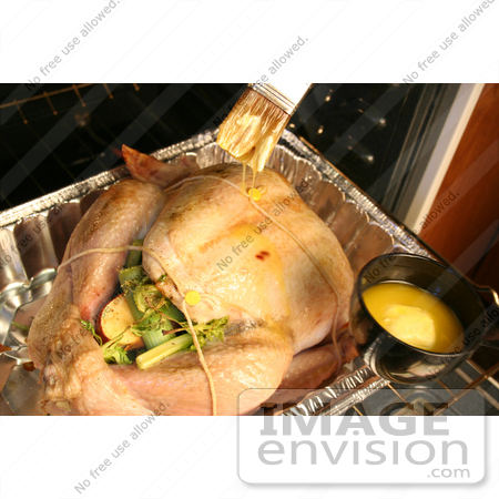 #1562 Buttering a Turkey by Jamie Voetsch