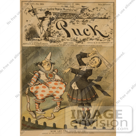#1574 Illustration of Now Let the Show go on! by Frederick Burr Opper by JVPD