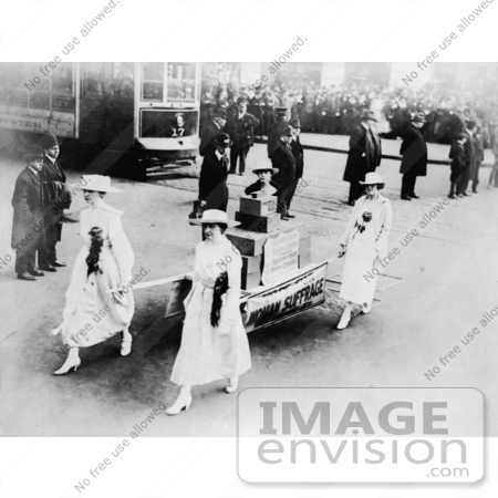 #1615 Suffrage Parade, 1915 by JVPD