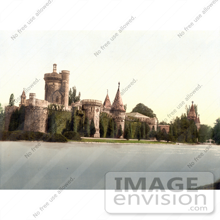 #16292 Stock Photo of Laxenburg Castle in Franzenfeste, Vienna, Austria, Austro-Hungary by JVPD