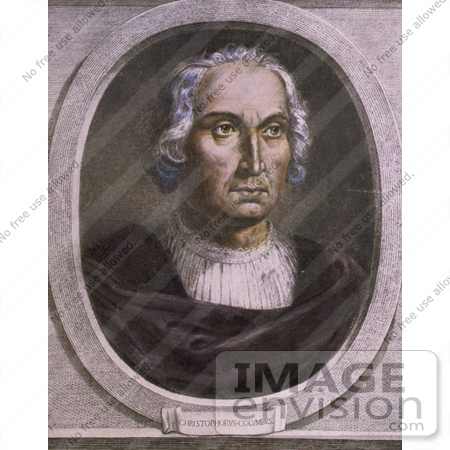 #1635 Illustration of Christophorus Columbus by JVPD
