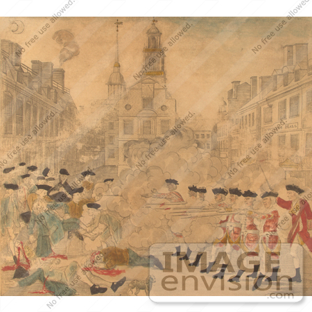 #1689 The Bloody Massacre Perpetrated in King Street, Boston by JVPD