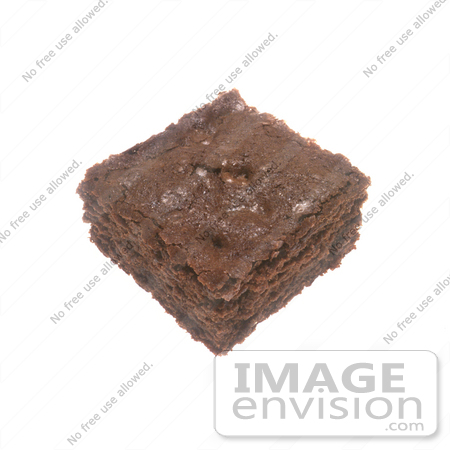 #16961 Picture of One Whole Chocolate Brownie Dessert Square by JVPD